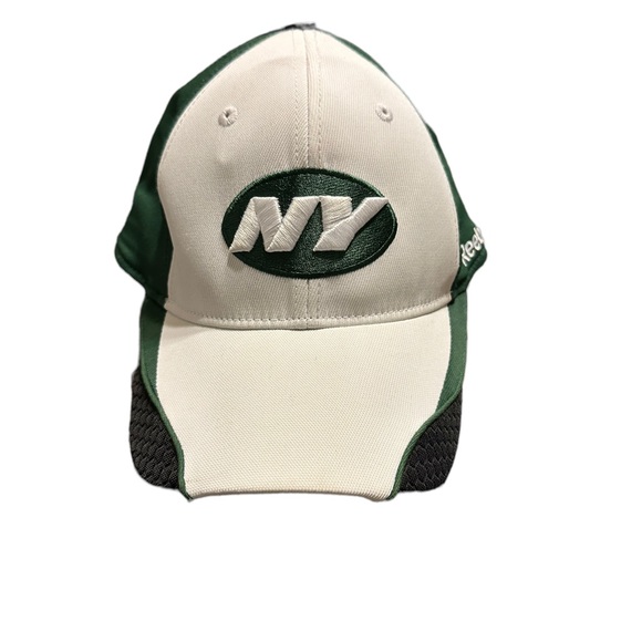Vintage Reebok Mens Hat OSFM NFL NY Jets Onfield Football Ball Cap Size L/XL - Picture 7 of 7